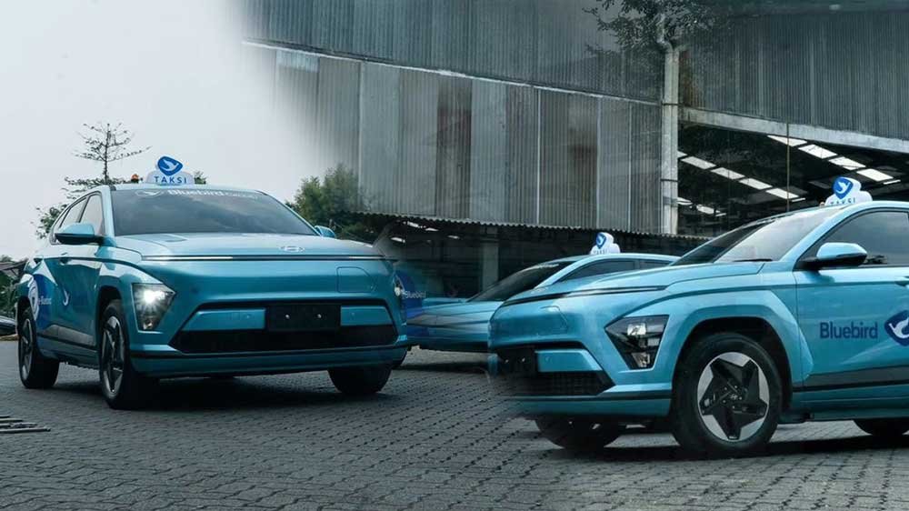 Hyundai Kona EV Taksi Bluebird Siap Dukung IKN